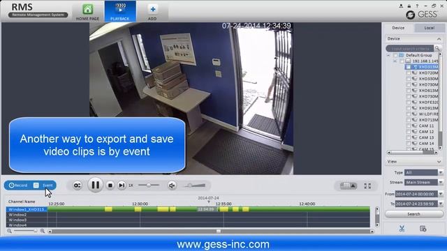GESS Technologies - RMS Playback Walkthrough смотреть онлайн