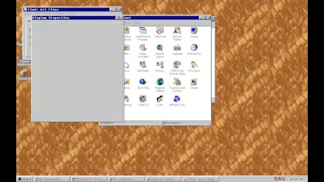Windows 98 looking like Windows 95 смотреть онлайн