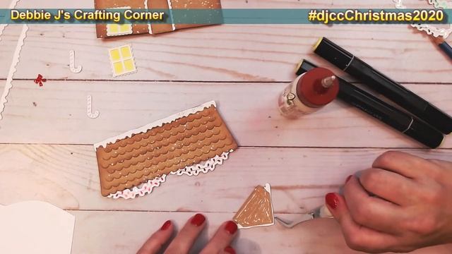 Gingerbread House Card | Honey Bee Stamps | #djccChristmas2020 смотреть онлайн