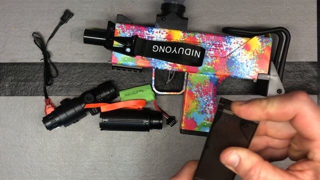 Showcase - Setup: NIDUYONG Uzi/Mac 10 Style Gel Ball Blaster смотреть онлайн