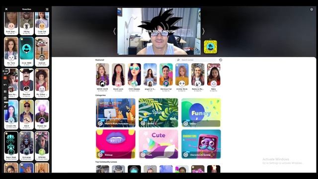 Snap Camera Tutorial for Joining Live streams смотреть онлайн