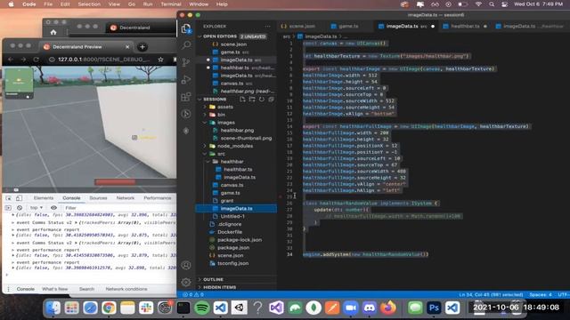 Decentraland Workshop: 2D UI смотреть онлайн