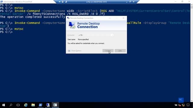 Enable remote desktop remotely смотреть онлайн
