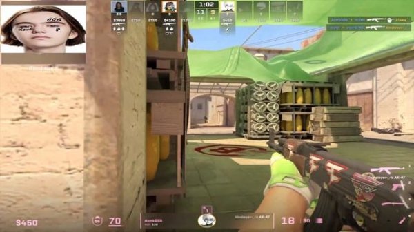 DONK Набил 55 ФРАГОВ На FACEIT PREM в CS2 (POV Нарезка)