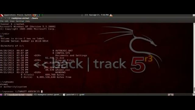 PsExec with Metasploit смотреть онлайн