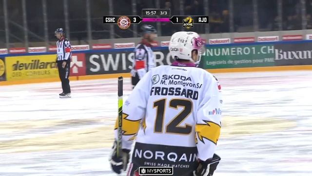 Genève-Servette HC - HC Ajoie 3-4 SO (1-0; 2-0; 0-3) смотреть онлайн