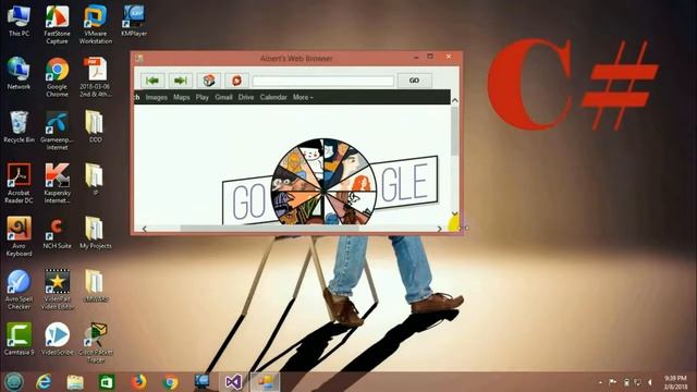Create a Simple Web Browser(Back, Forward..) in C# | C# Tutorial for Beginners in Bangla (Part -17) смотреть онлайн