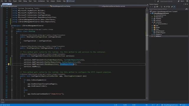 13# Asp.Net Core 2.0 MVC - Services смотреть онлайн