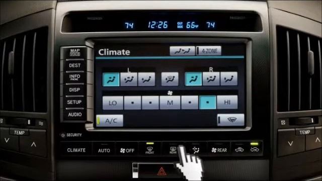 Toyota Land Cruiser Air Conditioner Climate Control Defogger Toyota of Slidell смотреть онлайн