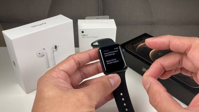 Factory Reset Apple Watch 3 Completely Erase Everything смотреть онлайн