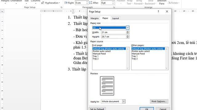 HƯỚNG DẪN THỰC HIỆN THIẾT LẬP MẶC ĐỊNH TRONG MICROSOFT WORD смотреть онлайн
