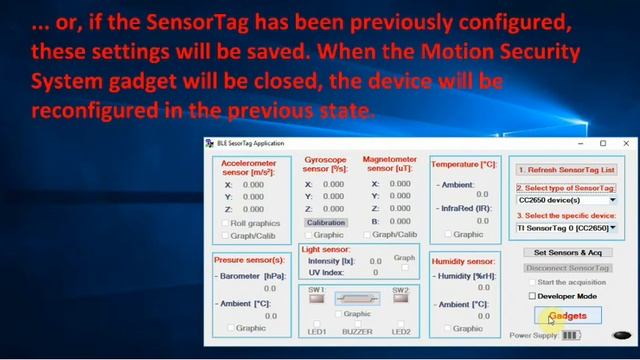 Motion security system = BlessTags app + Sensortag смотреть онлайн