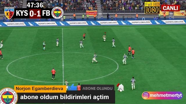FENERBAHÇE KAYSERİSPOR MAÇI CANLI İZLE смотреть онлайн