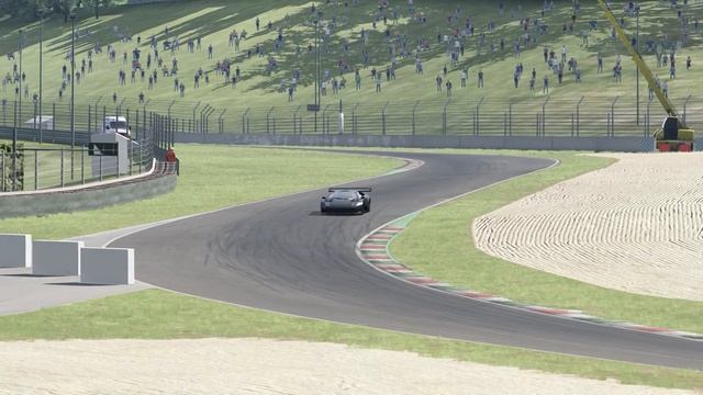 Assetto Corsa: Lamborghini Murciélago R-GT (RSS Lanzo V12) @ Mugello смотреть онлайн