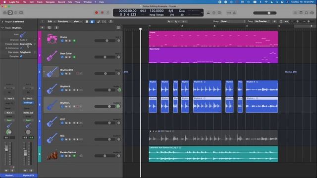 How to "Freeze" Track Stacks in Logic Pro (Workaround) смотреть онлайн