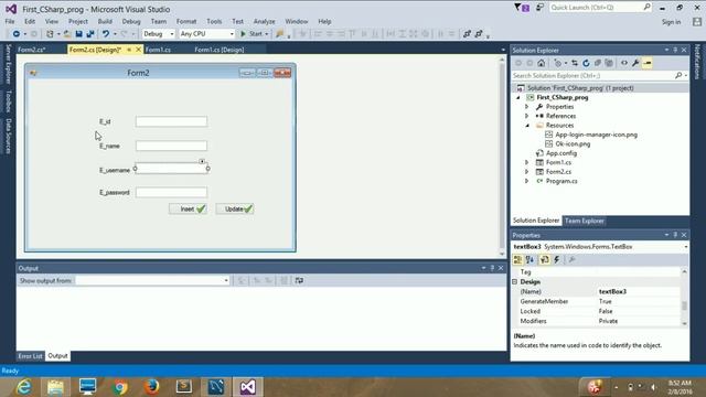 C# Tutorial 6: Update/Edit data into database using front-end смотреть онлайн