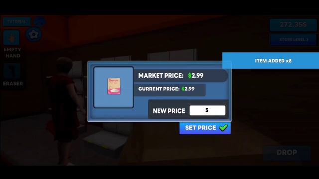 RETAIL STORE SIMULATOR GAME NEW EMPLOYEE UPDATE | ANDROID DOWNLOAD 📥 NOW смотреть онлайн