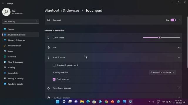 Enable Touchpad Scroll on Windows 11 смотреть онлайн