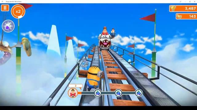 Despicable Me: Minion Rush Gameplay Walkthrough #48 Super Silly Fun Land Live Streaming смотреть онлайн