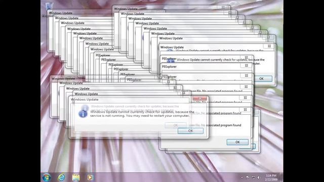 Windows 7 Crazy Error v3 смотреть онлайн