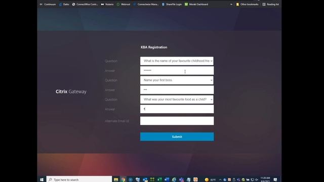 Registering for Citrix Gateway Re-upload смотреть онлайн