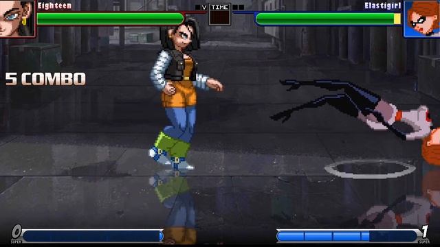 M.U.G.E.N Battles: Android 18 Vs Elastigirl смотреть онлайн