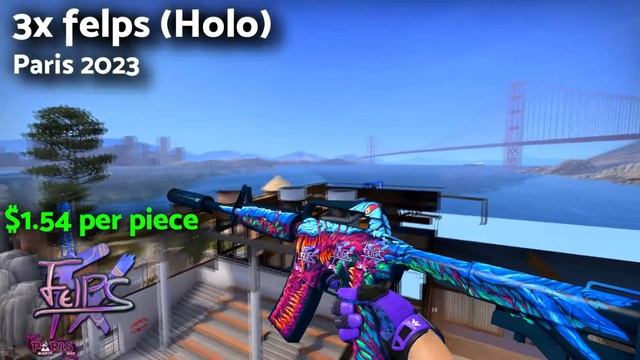 BEST Sticker Combos For M4A1-S Hyper Beast - CSGO 2023 / CS2