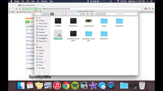 Spotify Music Control Widget (Notification Center) for Mac OS X [How-To] смотреть онлайн