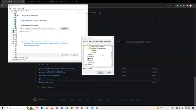 HackRF not detected when updating firmware - driver смотреть онлайн