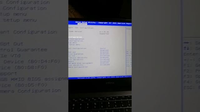 Cara Setting bios Infinix INBook X1 смотреть онлайн