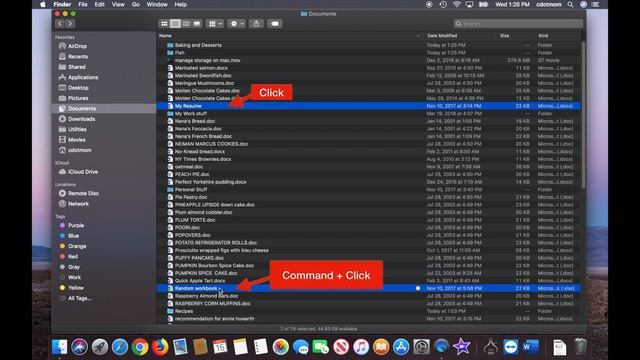 Select Multiple Items on a Mac: 4 Ways смотреть онлайн