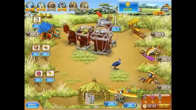 Farm Frenzy 3 Madagascar Level 33 смотреть онлайн