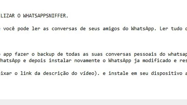 WhatsApp Sniffer App Ler Whatsaap
