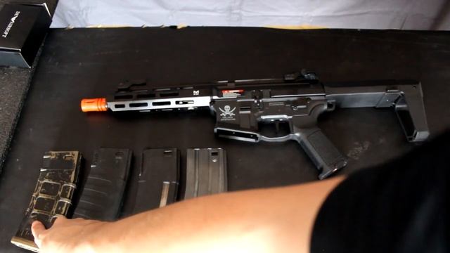 Review Of Matrix "Calico Jack" Polymer M4 Airsoft AEG Rifle смотреть онлайн