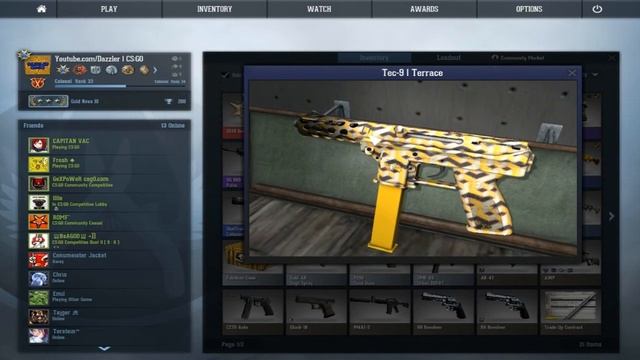 CS:GO Top 5 tec-9 skins смотреть онлайн