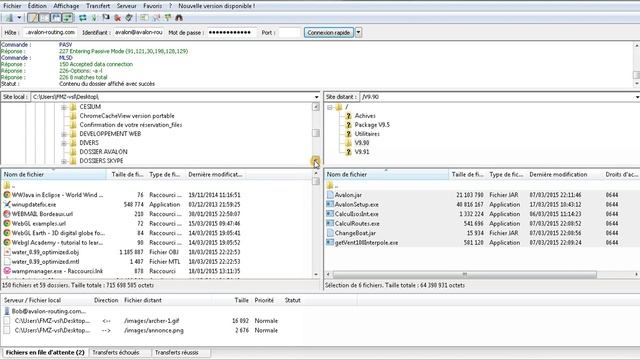 Etape 1 Filezilla + Install Avalon смотреть онлайн
