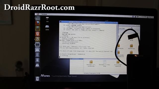 How to Root Droid Razr on Mac or Linux! смотреть онлайн