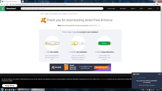 Install AVAST Free Antivirus смотреть онлайн