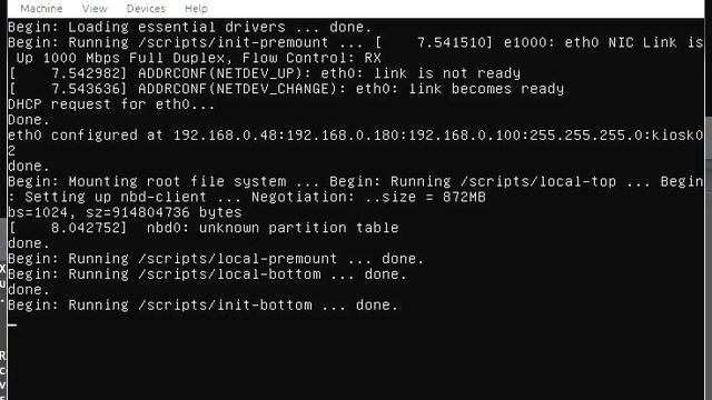 LTSP-PXE boot debug смотреть онлайн