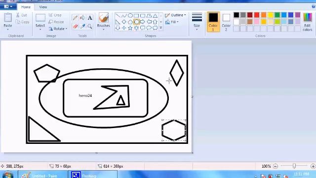 Windows 7 New Paint смотреть онлайн
