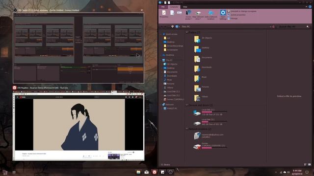 Windows 10 Warrior Desktop Theme смотреть онлайн