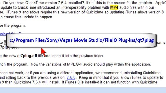 Fix mp4 / mov problems in Sony Vegas Movie Studio смотреть онлайн