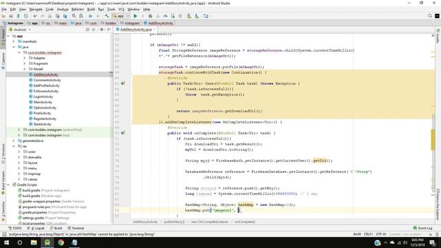 INSTAGRAM App with Firebase - Part 23 - Add Story - Android Studio Tutorial смотреть онлайн