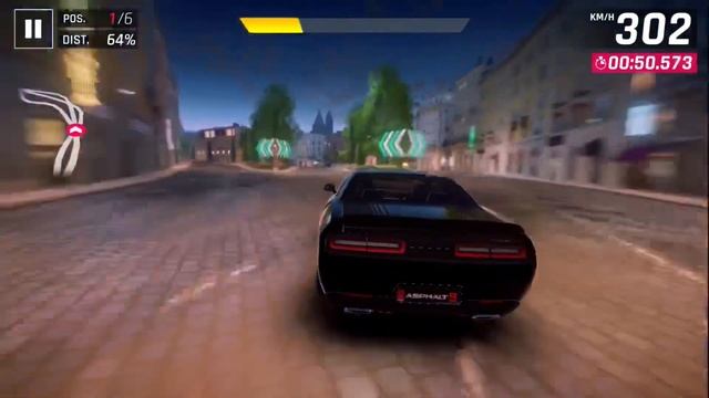 Asphalt 9 - Championship (Challenger 392 HEMI SCAT PACK) 1:16.327 смотреть онлайн