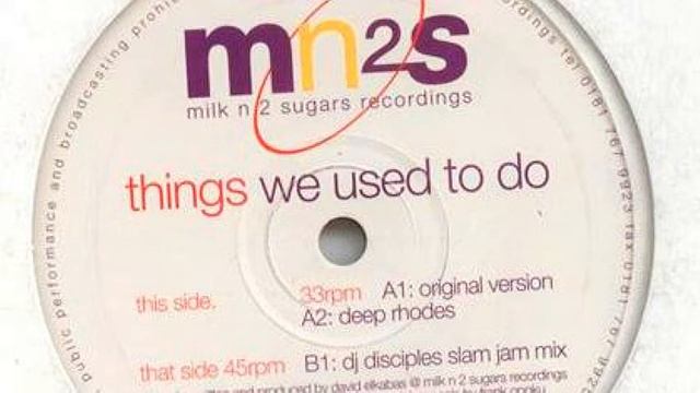 MN2S - Things We Used To Do (DJ Disciple Slam Jam Mix) 1999 смотреть онлайн