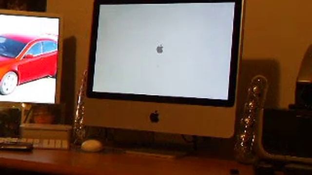 Mac OSX 10.5.2 Leopard avvio 30'' su iMac Aluminum 2.4Ghz смотреть онлайн