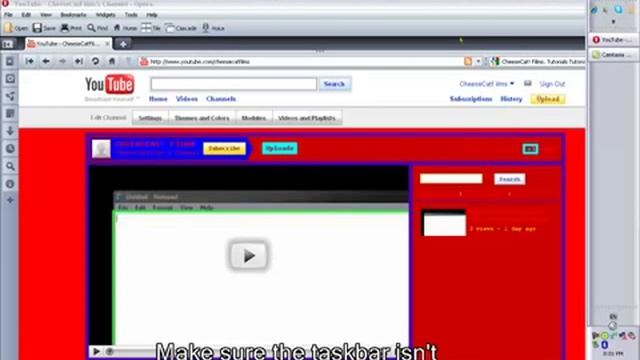 How To: Move the taskbar around the screen! [Windows XP, Vista, 7 - not sure] смотреть онлайн