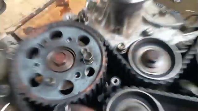 4JG2 Timing Belt Setting | timing mark isuzu elf 4jg2 engine смотреть онлайн