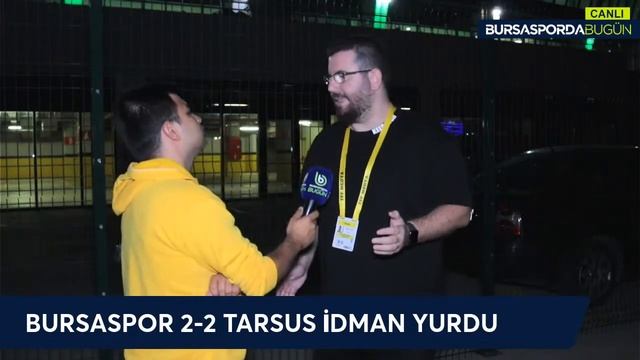 Bursaspor-Tarsus İdman Yurdu | Maç sonu | Canlı Yayın смотреть онлайн