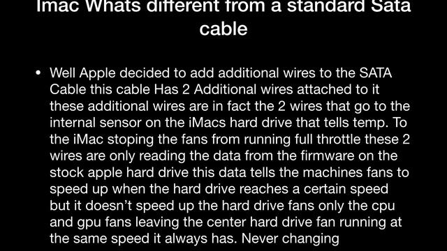 The OWC 2011 IMac Sensor cable controversy смотреть онлайн